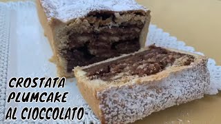 CROSTATA PLUMCAKE AL CIOCCOLATO [upl. by Ahsimet]