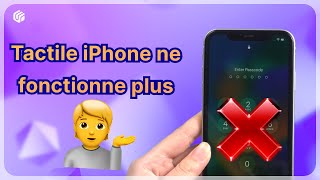 Tactile iPhone ne fonctionne plus comment déverrouiller 📱 [upl. by Nibram]