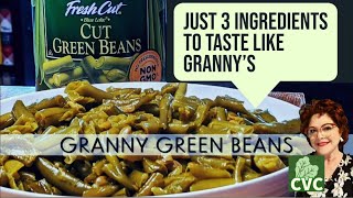 3 Ingredient Southern Green Beans  Mamas Old Fashioned Southern Cooking [upl. by Llewop]