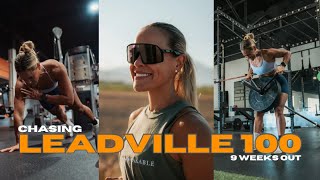 CHASING LEADVILLE 100  9 Weeks Out  Road Runs Hybrid Training and Mini Taper [upl. by Florri]