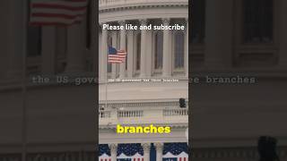 Three Branches US Government USGovernment Civics101 ThreeBranches Congress supremecourt [upl. by Karub54]