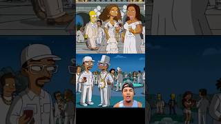 Los Simpson predijeron las fiestas de Sean Diddy Combs seandiddycombs diddy simpsons beyonce [upl. by Ahseim236]