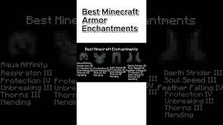 Best minecraft enchantments [upl. by Yleen]