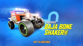 Hot Wheels Race Off  BAJA BONE SHAKER  On MAX Level  First Look  HD GamePlay [upl. by Nedry]