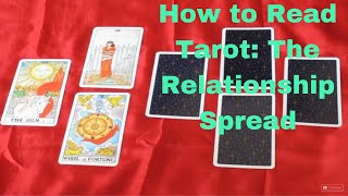 Tarot Reading Minilesson  The Relationship Spread [upl. by Hilliary232]