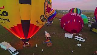 Lancaster Hot Air Balloon Fest at Run Ride Soar 2016 [upl. by Dix]