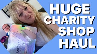 Huge Charity ShopThrift Haul thrifthaul charityshopfinds [upl. by Anaili]