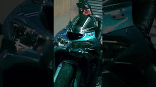 Thursday October 31st 🦇 batman halloween biker october31st cosplay motorcycle catwoman [upl. by Peterec]