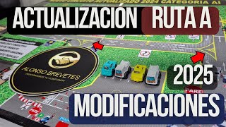 ACTUALIZADO A1 TOURING RUTA A NUEVOS CAMBIOS DICIEMBRE [upl. by Gaelan707]