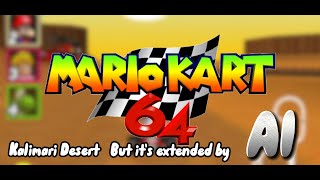 N64  Kalimari Desert but its extended by AI [upl. by Norrie]