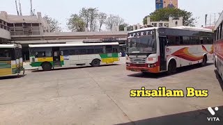 Rajahmundry To Srisailam Apsrtc super luxury Buses Details in Telugu [upl. by Laram]