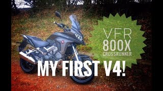 2018 Honda VFR800X Crossrunner Review [upl. by Raybin]