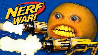 NERF WAR MADNESS Annoying Orange Takes Aim [upl. by Mathews308]