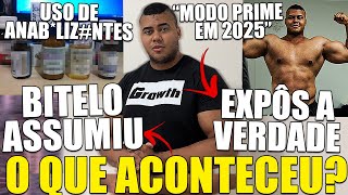 BITELO ADMITE O USO DE ESTEROIDES ANABOLIZANTES PARA BATER 180KG EM 2025 ESTÁ EM SEUS PLANOS [upl. by Eenobe875]