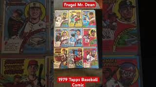 1979 Topps Baseball Comics baseballcard topps toppsarchives mlb [upl. by Hanni]