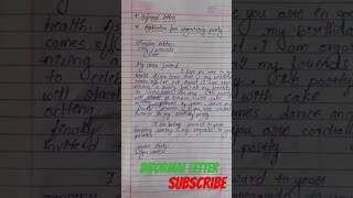 informal letter in English shortstrendingshortsviralshorts🔥ytstudiolearnenglishletterwritting [upl. by Tayyebeb]