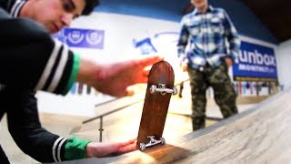 THE MOST EPIC HANDBOARD GAME OF SKATE OF ALL TIME [upl. by Bruis]