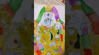 perumal drawing in painting Like and subscribe perumal [upl. by Sitsuj265]