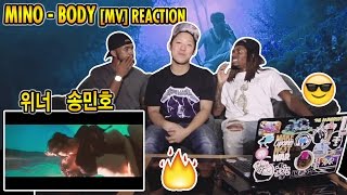 MINO  몸BODY FIRST TIME KPOP Reaction WINNER  MOBB Music Video [upl. by Autry]