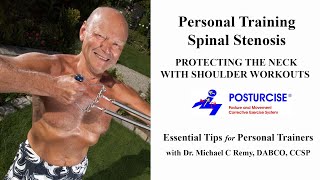 Spinal Stenosis Cervical Neck Safe Personal Training Shoulder Workouts [upl. by Arze]