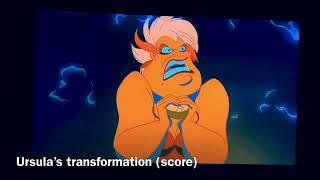 Ursula’s transformation Male fan dub English [upl. by Eulalie468]