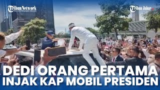 Detikdetik Kang Dedi Mulyadi Naik Mobil Maung Garuda RI 1 Prabowo Subianto [upl. by Oberstone692]