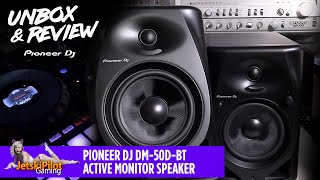 Pioneer DJ DM50DBT Monitor Speakers  Unbox and Review [upl. by Im353]