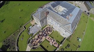 Aerial Wedding Drone Video  Shilstone House [upl. by Ehrlich865]