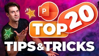 TOP 20 PowerPoint TIPS amp TRICKS😁✨ [upl. by Firestone948]