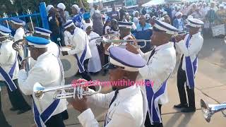 Rhama arriving at Mabopane Feb 2024  kahlehong brass band HQ [upl. by Erlin]