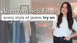 ABERCROMBIE FIND THE PERFECT STYLE OF JEANS [upl. by Seagrave]