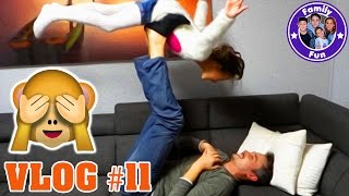 GYMNASTIK MIT PAPA  Daily Vlog 11 Our life FAMILY FUN [upl. by Chuah]