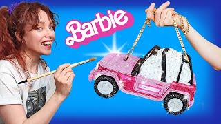 The most fabulous handbag I ever made from a cheap Barbie toy [upl. by Ykcim67]