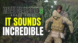 Metal Gear Solid 3 Remake PREVIEWS Are Out And It Sounds AMAZING [upl. by Gney]