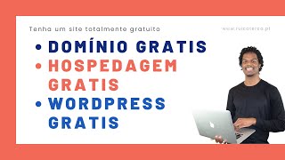 Domínio Gratis Hospedagem Gratis 3 passos SIMPLES Amen pt sites sitegratis [upl. by Dahl]