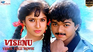 Thalapathy Vijay in Vishnu  Tamil Full Movie  Tamil Action Movie  Vijay Sanghavi  Full HD [upl. by Gerry108]