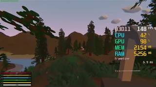 GeForce GTX 1060 3GB  Intel Core i54690K  Unturned FPS Test [upl. by Octavus971]