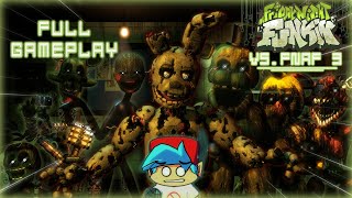 FNF Vs FNaF 3 FULL MOD  Playthrough Friday Night Funkin Mods FNF FNaF [upl. by Gurevich]