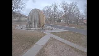 Range Hot Springs State Park Tepee Fountain Thermopolis WY [upl. by Brien296]