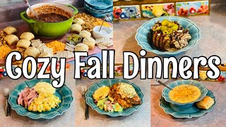 5 FAVORITE FALL DINNERS  Easy Family Meal Ideas  October 2024 [upl. by Anica]