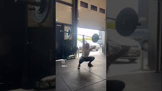 progression snatch squat workout 🏋️💪weightlifting workout shorts video 💪 [upl. by Ahsiekan732]