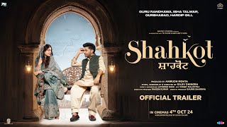 Shahkot  Official Trailer  Guru Randhawa  Isha Talwar  Gurshabad Rajiv Dhingra Anirudh  4 Oct [upl. by Akire]