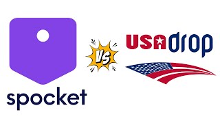 Spocket vs USADrop Dropshipping Comparison [upl. by Odnomyar]