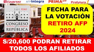 20600 SOLES PARA LOS AFILIADOS AFP LA PROXIMA SEMANA SE ESTARIA APROBANDO EN EL CONGRESO [upl. by Sanfo900]