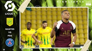 Nantes 0  3 PSG  HIGHLIGHTS amp GOALS  10312020 [upl. by Arinaj794]