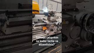 Torna da sıradan bir gün torna turning cuttingmachine [upl. by Yelyr42]