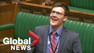 Political blooper MPs Scottish accent baffles British parliamentarian [upl. by Adoree151]