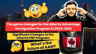 Alberta PNP Major Changes Alberta Advantage Immigration Program 2024 Canada Canada PR [upl. by Oibaf260]