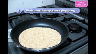 Cooking Tip How to toast sesame seed [upl. by Wolfson]