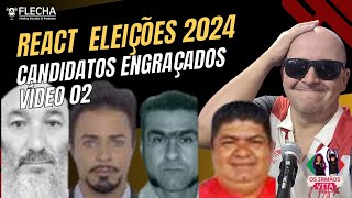 REACT DA POLÍTICA PARTE 3 osirmaosvita ELEIÇÕES2024 CANDIDATOS ENGRAÇADOS [upl. by Suk]